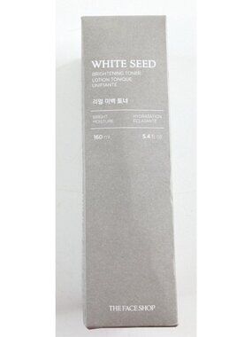 The Face Shop Brightening Hydrating Toner White Seed 160ml 5.4oz NIB